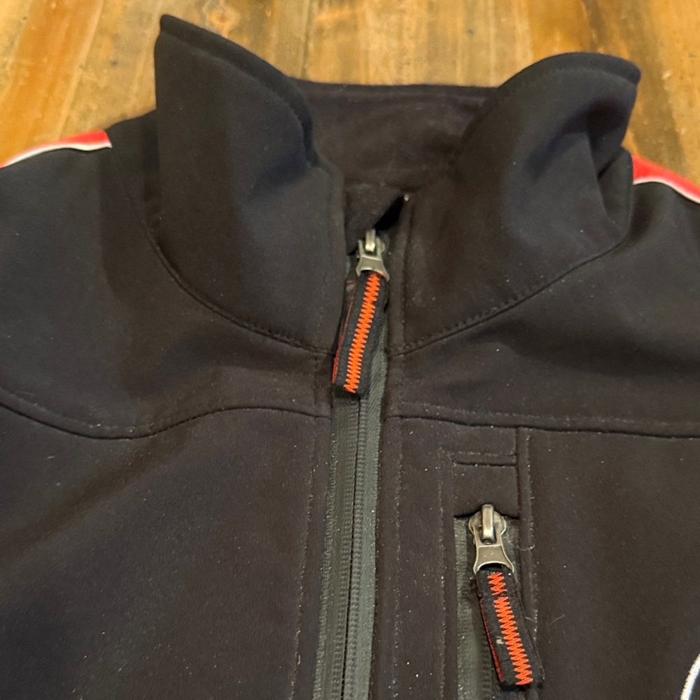 Stylish Black and Red Men's Jimmy John’s Jacket - Picture 3 of 6